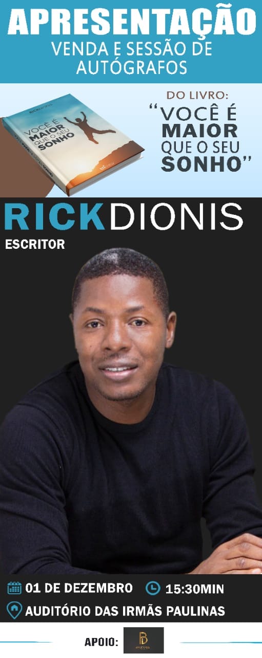 Apresentação, Venda e Sessão de Autógrafos do Livro 